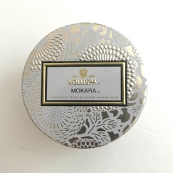 Voluspa Mokara Mini Coconut Wax Bougie Perfumee Candle - Picture 3 of 5
